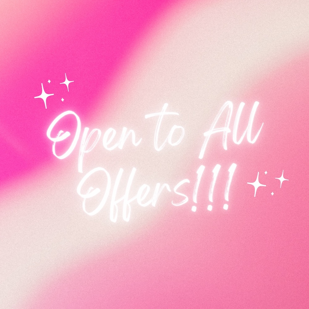 OPEN TO OFFERS!